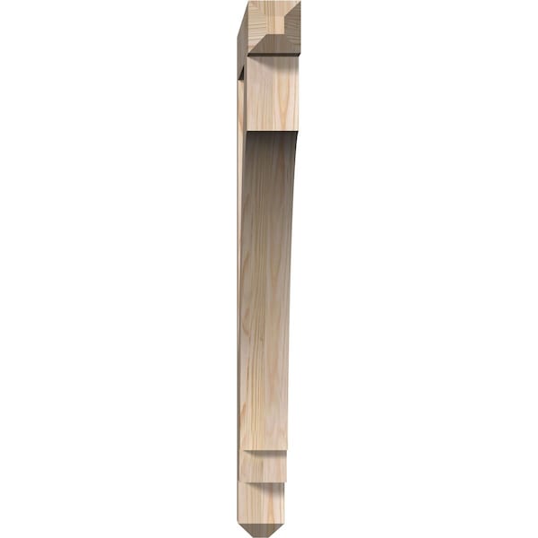 Imperial Craftsman Smooth Bracket, Douglas Fir, 3 1/2W X 32D X 38H